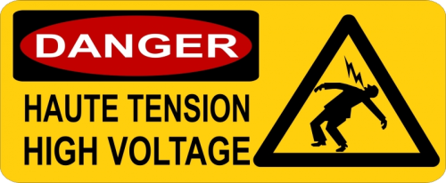 danger haute tension