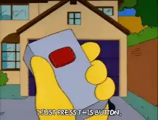 Homer et sa télécommande