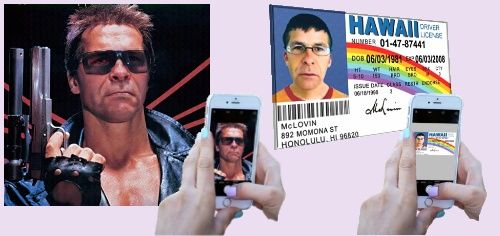 McLovin prends des photos