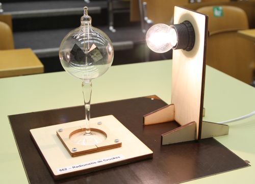 radiomètre ampoule à incandescence