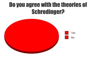Etes-vous d'accord avec Schrodinger?