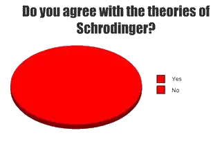 Etes-vous d'accord avec Schrodinger ?