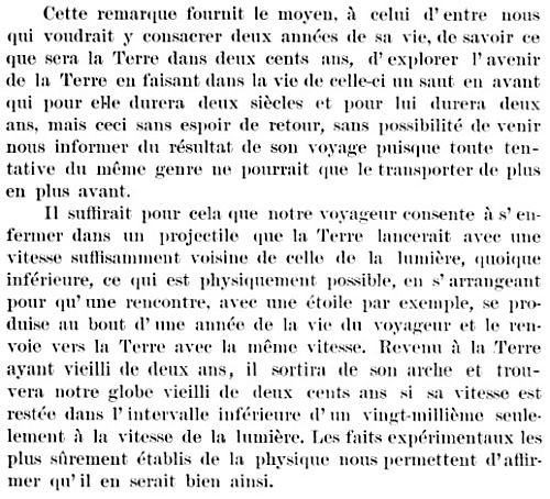 jumeaux texte original de Langevin