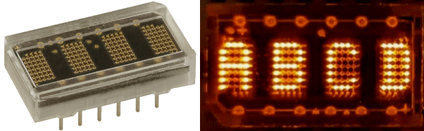 matrice de LEDs 5x7